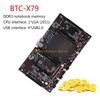 B03C X79-H61 5 PCI-E Professional Mining Motherboard BTC LGA 2011 DDR3 32GB SATA3.0