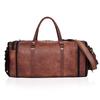 Personalized Handcrafted Leather Weekender Bag for Men Travel Overnight Monogram Duffel Groomsmen Gift