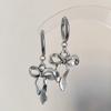 Sweet Cool Bowknot/Thread Star Pendant Earrings Fashion Hoop Earrings Jewelry
