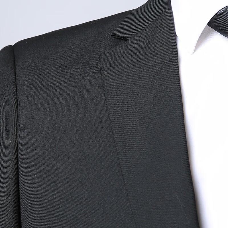 Romon Men's Slim Fit Business Suit Set