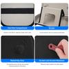 For ASUS ROG Xbox Ally X Handheld Console Storage Bag with Cooling Stand Protective Sleeve Handbag Anti-Scratch Gift for Friends