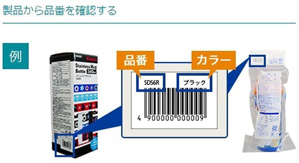 Skater STGC6 Stainless Steel Water Bottle Stopper Set for STGC6 2-Way (with Gasket) (P-STGC6-NS)