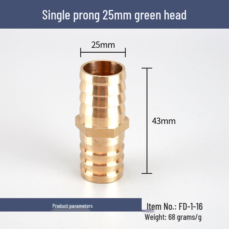 Brass Reducing Pagoda Plug for Hose Fitting - Converts 4mm To 19mm Diameters