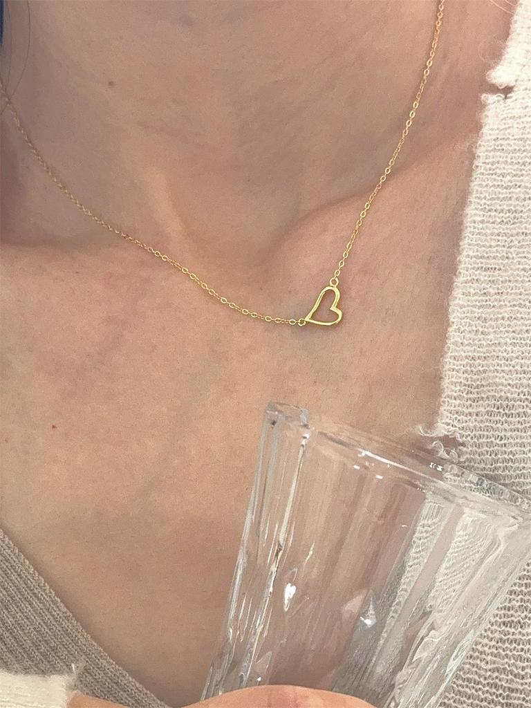 Trendy Shiny Bead Clavicle Necklace for Women - Cool Niche Design
