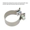   Exhaust Band   Clamps Rustproof Muffler Clamp High Hardness for Downpipe Header Manifold