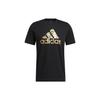 T Shirts Men's Black Crew Neck Moderate Straight Fit HK9157