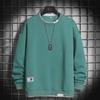 Drenge Efterår/Vinter Trendy Langærmet Hætteløs Pullover Sweatshirt - Falsk To-delt Design