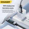 ESSAGER PD100W Fast Charging C To C Cable with Digital Display for Apple Devices