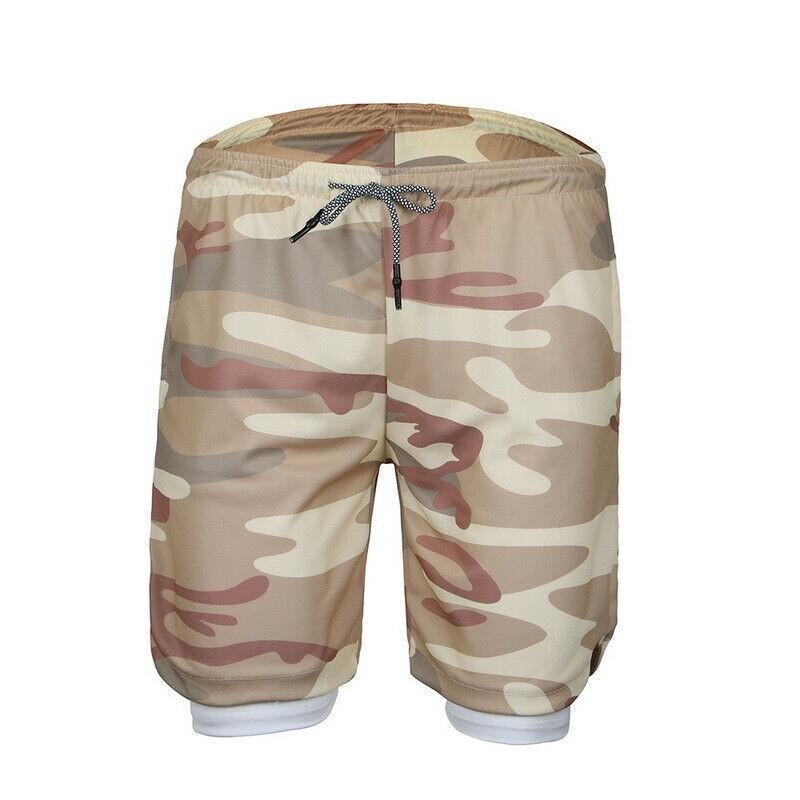 Men's Gym Fitness Bodybuilding Jogging Sport Shorts Casual Pants With Secure Pockets For Enhanced Convenience