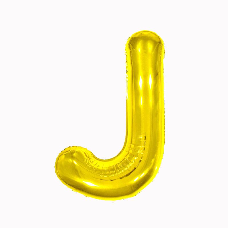 Aluminum Foil Balloon, English Letters, Birthday Party Wedding Decoration, 16" 32" 40"