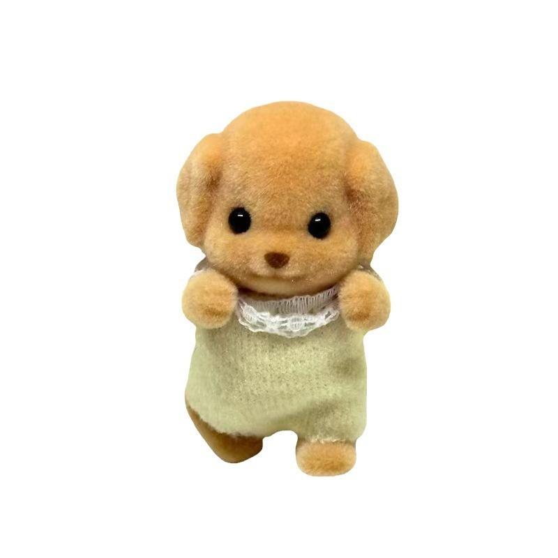 Adorable Movable Plush Toy Poodle Doll Soft And Cuddly With Cute Features For Collectors