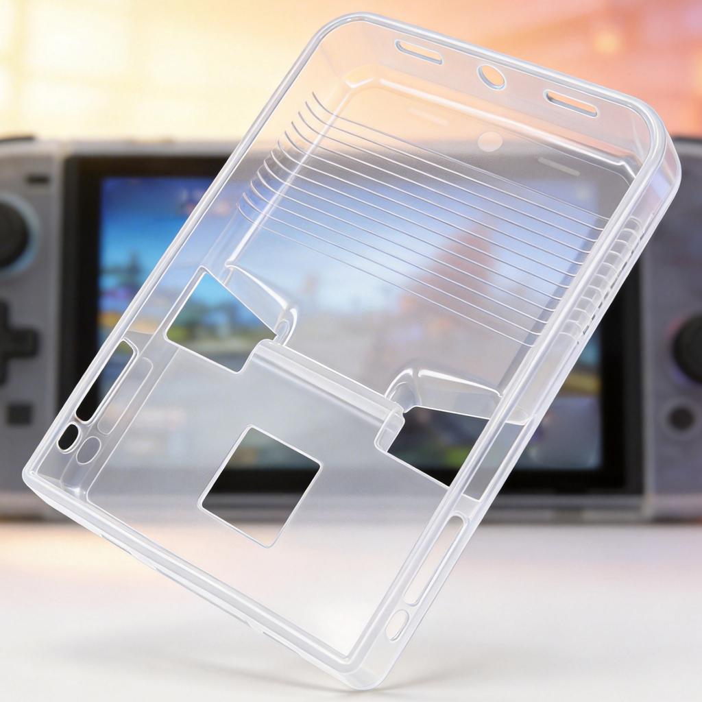 Gaming Accessories Transparent TPU Case Shockproof Shell for RG477V Gamepad Flexible Housing Console Scratchproof Case