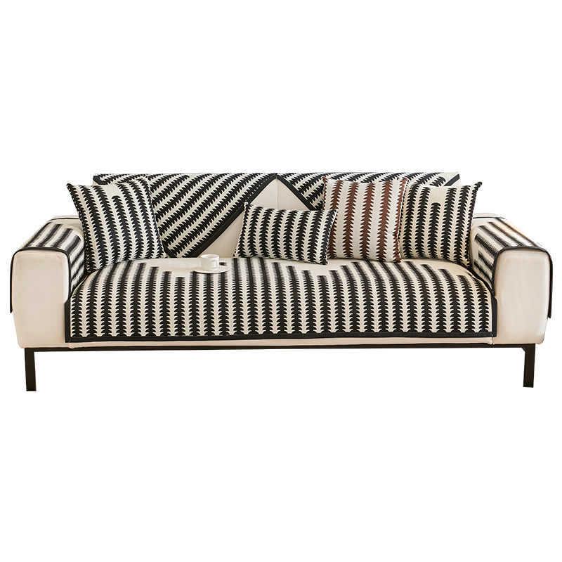 2025 Universal Chenille Non-Slip Sofa Cover - Nordic Style for All Seasons