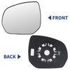Heated Wide Angle Wing Mirror Glass For Peugeot 3008 2009-2016 Citroen C3 Picasso 2009- C4 Picasso 2007-2013 Left/Right Side