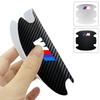 4PCS Car Door Handle Protection Sticker Emblem Car Decoration Styling For BMW M E34 E36 E60 E90 E46 E39 E70 F10 F20 F30 X5 X6 X1 M3 M5 M6 E71 F01 F02