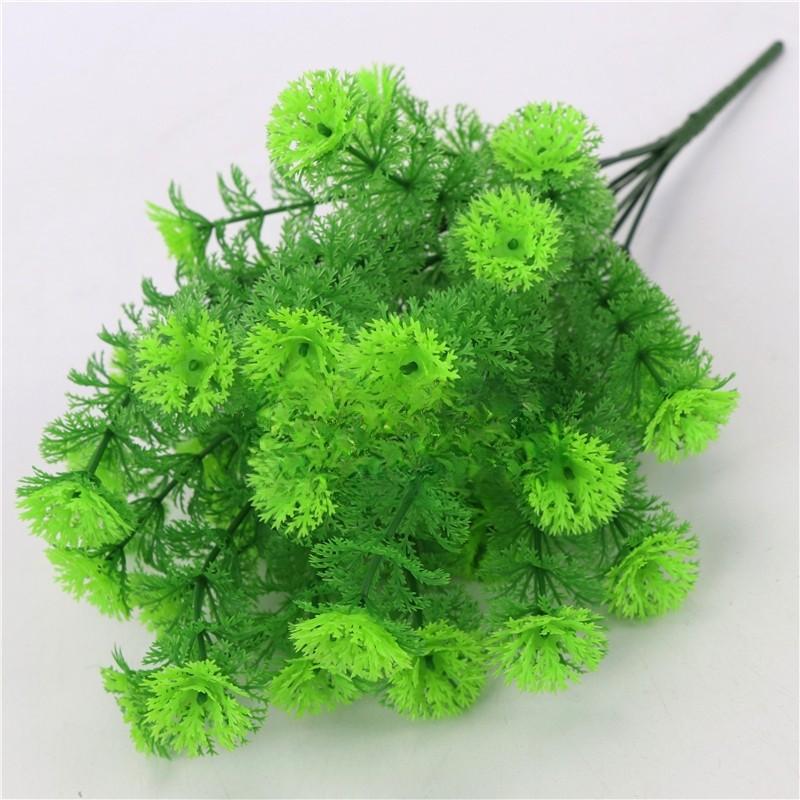 Decor Pinus Plastic Wangii Plant Wedding Table Settings Hotel Green Walls