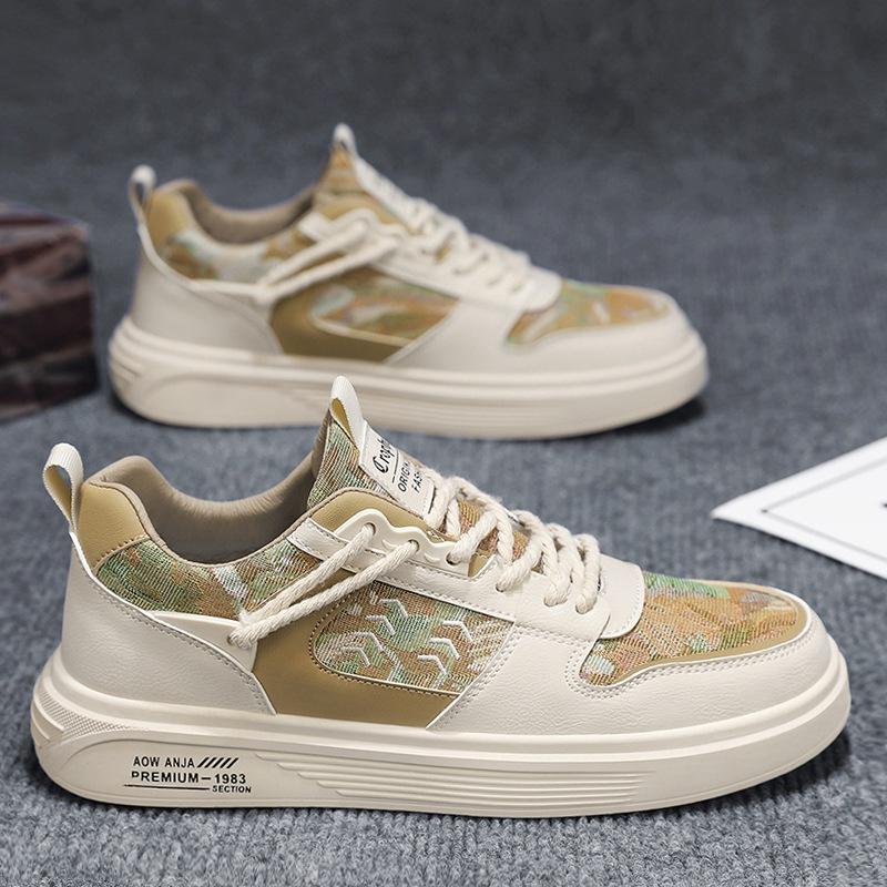 

Мужская обувь трендовые кеды студенческая молодежная весна 2024 новинка дышащая спортивная повседневная маленькая белая обувь прилив мужская 39