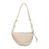 Modische Rindsleder-Horn-Tasche, Crossbody-Tasche für Damen, Vielseitige Tasche für den Arbeitsweg, Oberleder Rindsleder Knödeltasche, Umhängetasche
