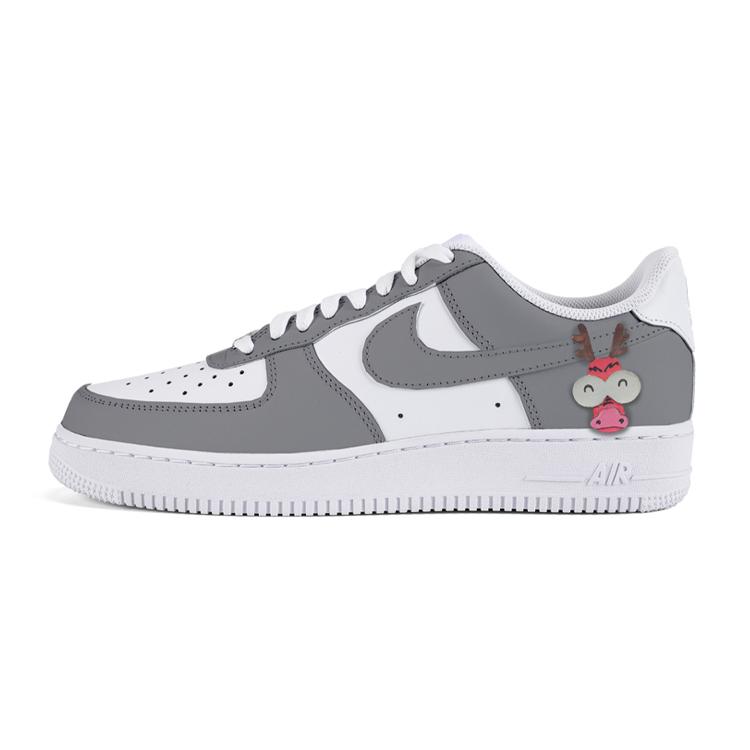 

Nike Air Force 1 Low top Skateboard Shoes Men s Dark Gray White CW2288-111(team5-) 40