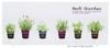 Yamato Chemical Kitchen Splash Guard Acrylic Board for Herbs In Flower Pots 60cm