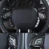 2Pcs Left Car Steering Wheel Button Cover Trim for Land Rover Range Rover Evoque 12 17
