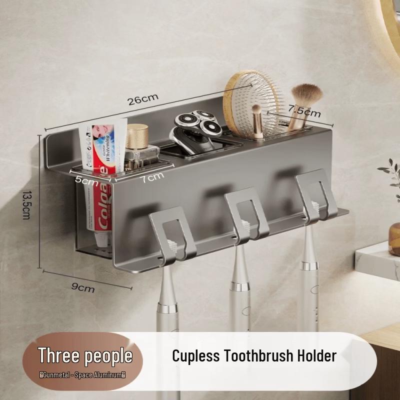 MDNG Countertop Toothbrush and Cup Holder