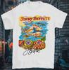 Camiseta de Turnê de Show de Jimmy Buffett 2018 FRENTE Tamanho S-4XL Assinada BSS160 Camiseta Unissex