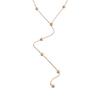 Yhpup Popular Stainless Steel Star Y Chain Long Thin Sexy Necklace Gold & Platinum Plated Chest Chain Summer Chic Jewelry 2025