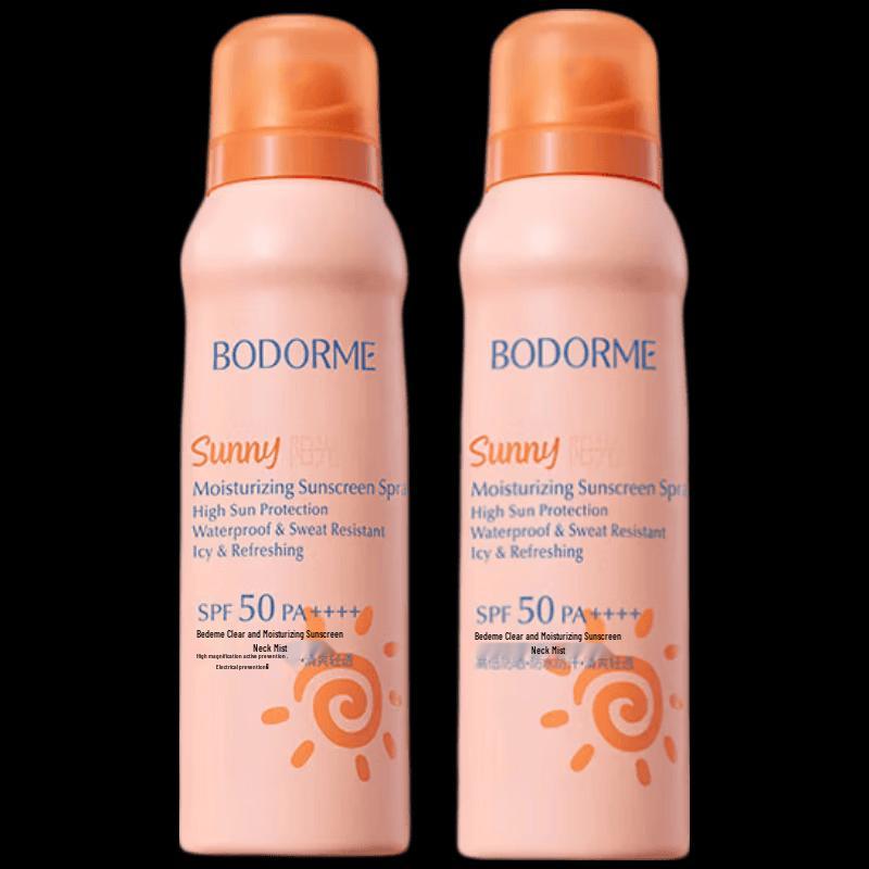 Bodcrme SPF50 PA++++ Moisturizing Sunscreen Spray (2-Pack)