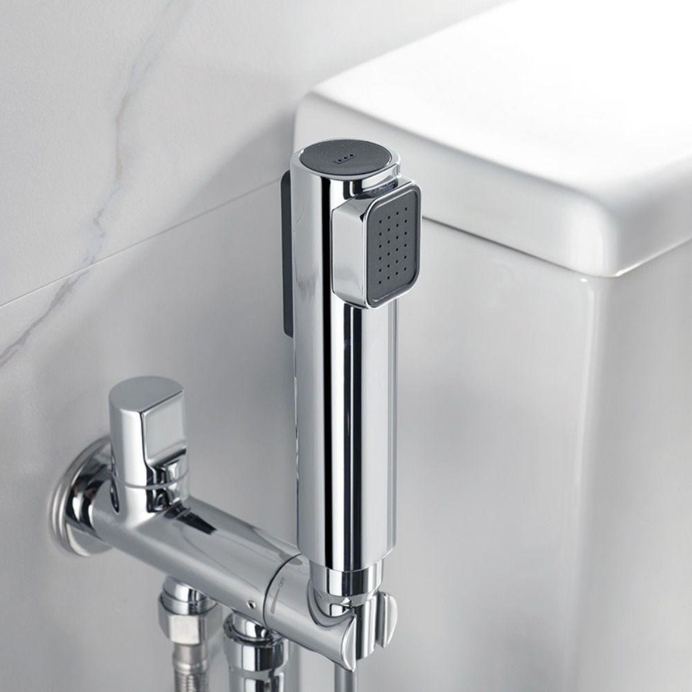 Plastic Bidet Sprayer Multi-functional Handheld Faucet Toilet Sprayer High Pressure Shattaff Shower Self Cleaning Accessories