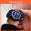 Mens Multifunction Outdoor Tactical Waterproof Watch With Night Glow For Teens And Students
