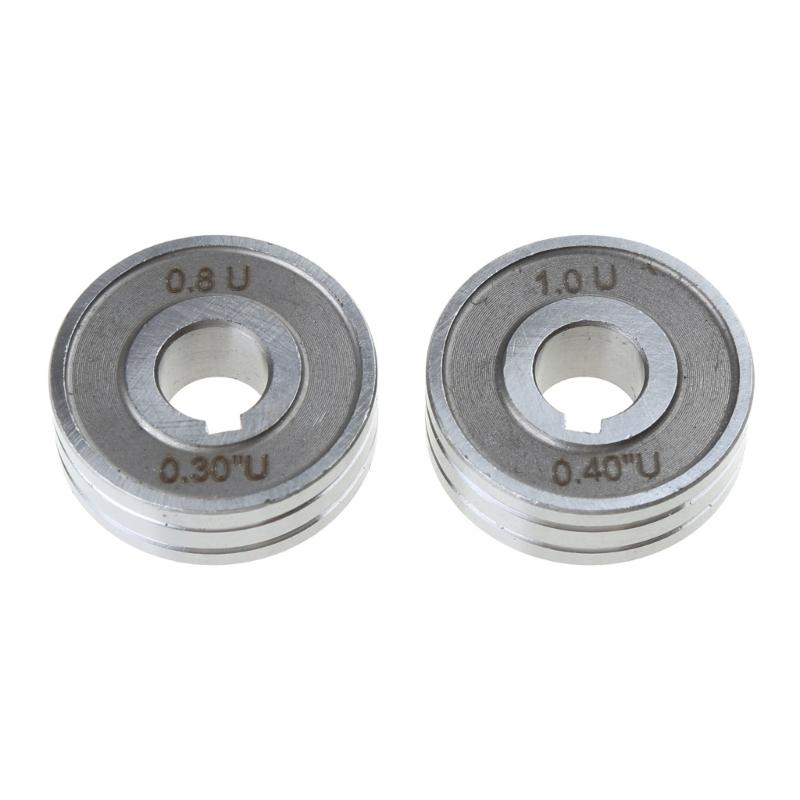 Professionelles MIG Drahtvorschubwalzen-Antriebsrad V GERÄNDELT U Führungsvorschubschweißen 0,6/0,8/1,0mm Walze in Industriequalität