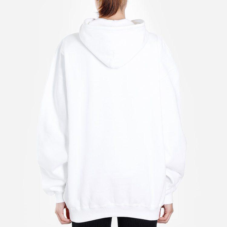 Balenciaga Sweatshirt Loose Fit Women's White 578135TGV709000