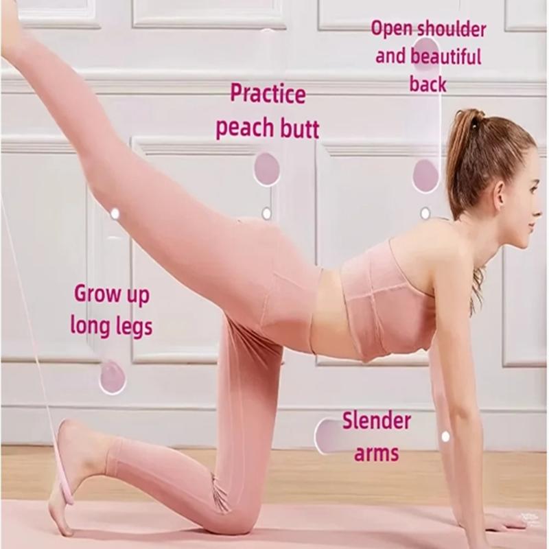 Figure-8 Resistance Band – Multi-Functional TPE Elastic Workout Strap for Full-Body Strength, Yoga & Pilates Training