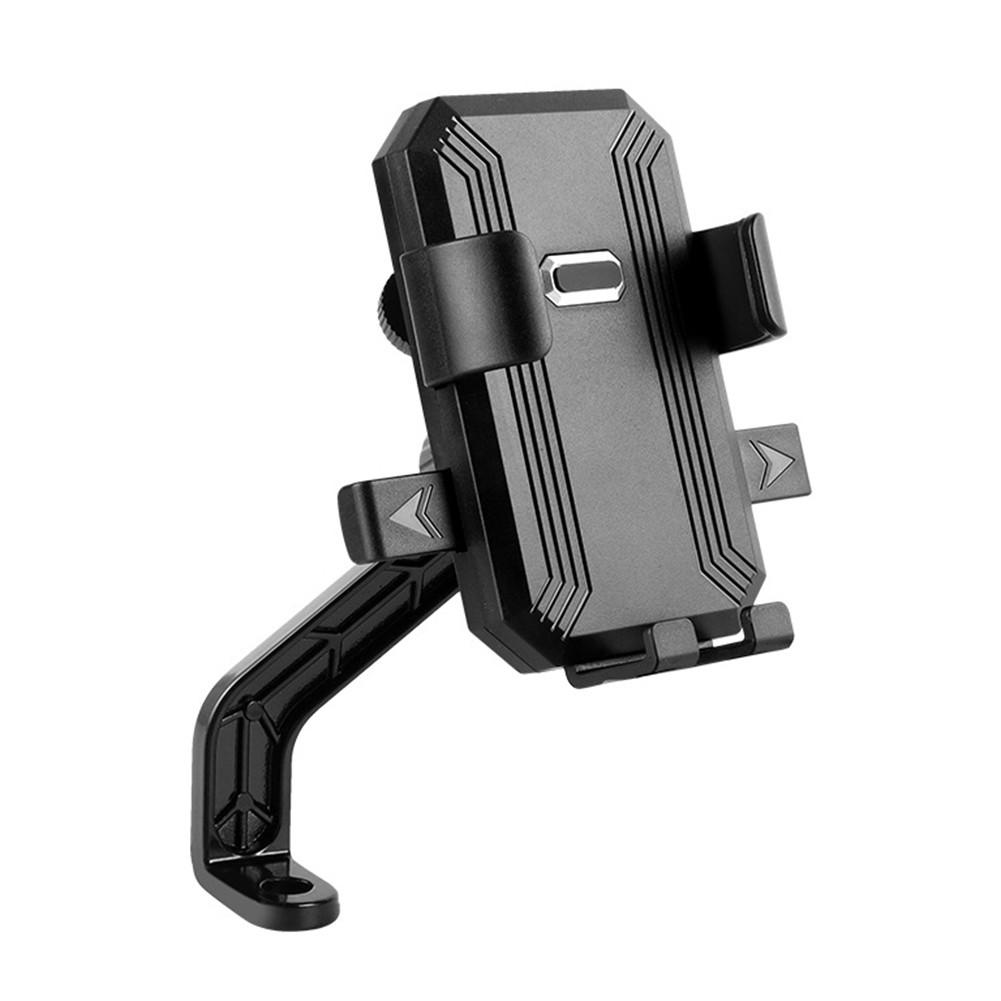 Motorcycle Phone Holder with Mini Sunshade for Safe Driving and Convenient Use