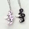Sweater Chain Musical Note Necklace Millennium Style Angel Pendant Necklace  Daily Wear