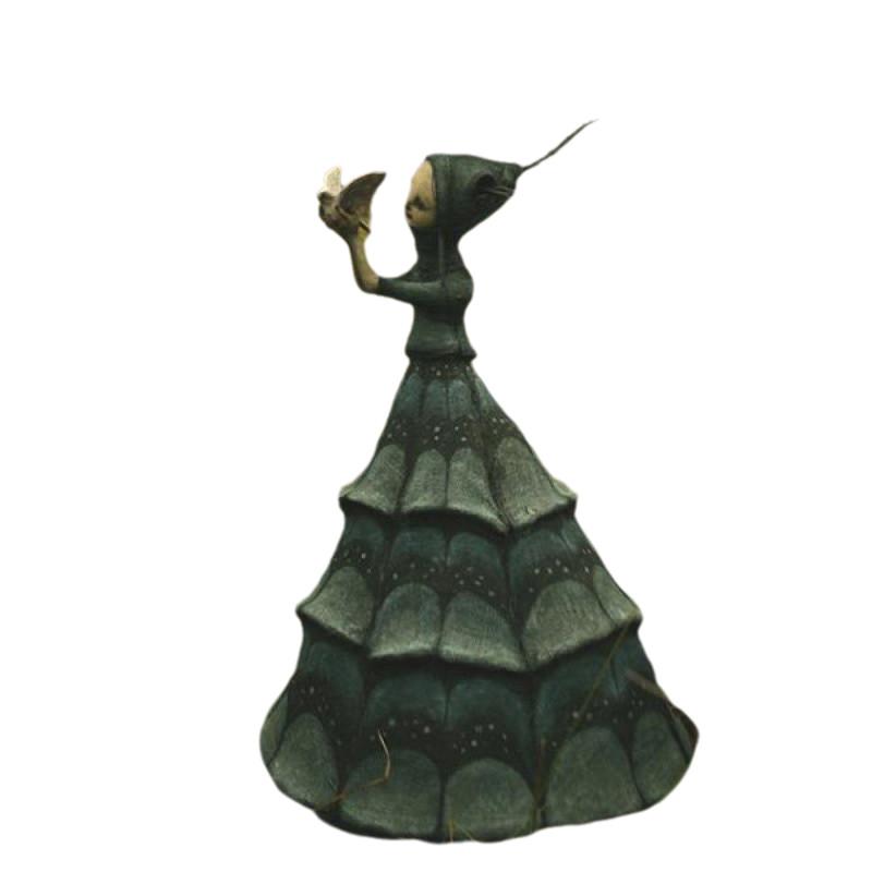 Halloween Ghost Witches Decorations Horror Props Garden Ornament Resin Craft