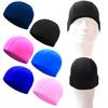 Fabric Swim Cap Elastic Breathable Lightweight Long Short Hair Swimming Hat