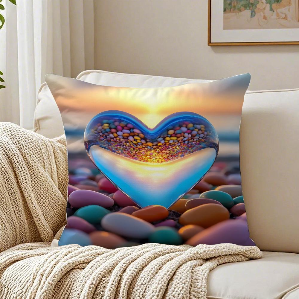 

Morandi Color Warm Color Pattern Cushion Cover Pillowcase Antidustmite living Room Sofa Decor Cushion Room 30X30cm