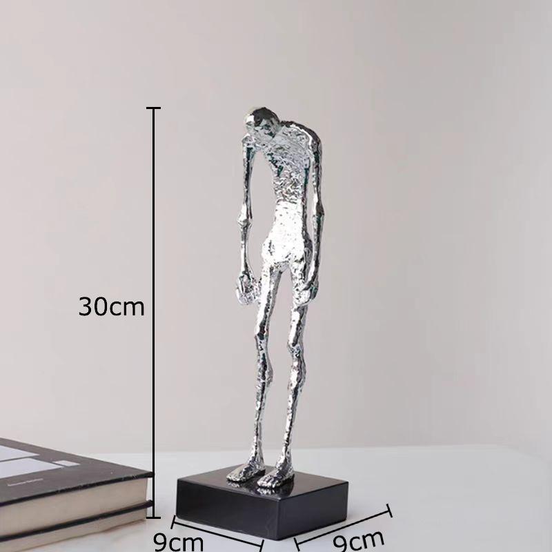 Kissing Couple Abstract Figures Statue Desk Decoration Ornaments Creative Lovers Character Sculpture Room Aesthetics Decor