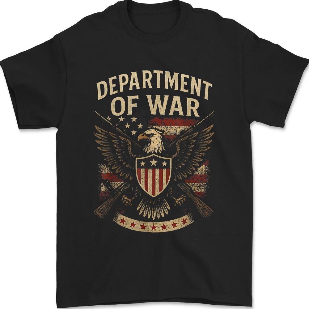 

Department of War Established 2025 DOW US Department Of War Celebration T-Shirt 4XL