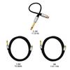 6.35mm 1/4 TS Mono- Male To RCA Female Audio Cable Adapter Aluminum-Shell Copper-Injection Molding Gold Plated Head