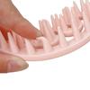  Pettine Massaggiante per Shampoo in Silicone Morbido Spazzola per la Pulizia del Cuoio Capelluto Manico Lungo Pettine per Capelli Svuotati Pettine per Capelli a Doppio Scopo