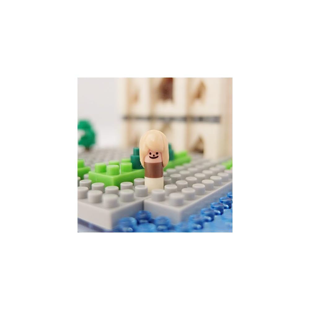 Nanoblock Notre Dame Cathedral Building Kit NBH_093 Creative Construction Toy