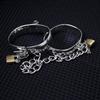 Toy Handcuffs with Bondage Restraint SM Adult Adult Amorous Supplies Handcuffs, Footcuffs, Metal, Padlock, Unisex, Restraints, Handcuffs, Footcuffs,