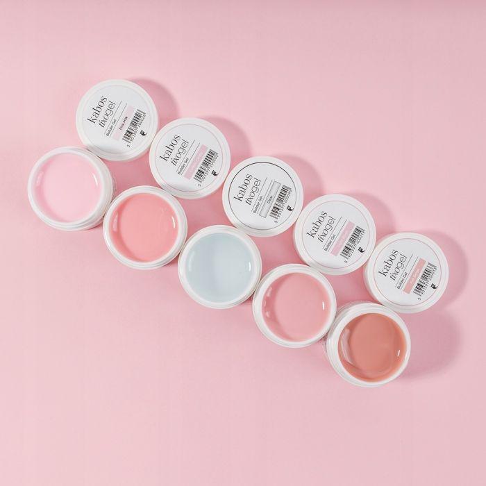 Gel de construction UV LED Kabos Tixogel Cotton Candy 15 g