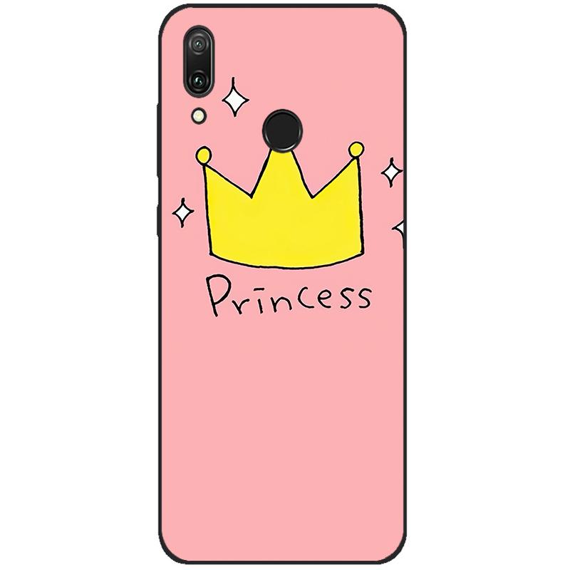 For Huawei Y7 2019 Case Y 7 2019 Silicone TPU Back Cover Protective Phone Case For Huawei Y7 Y7 Prime 2019 Bumper Fundas Coque