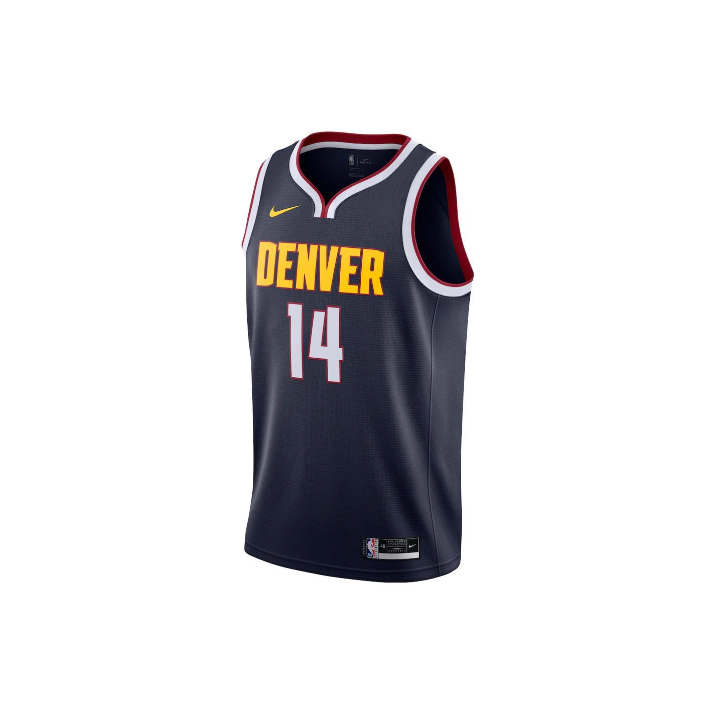 Nike Basketball Jersey Men s Black Blue CW3663-421 S