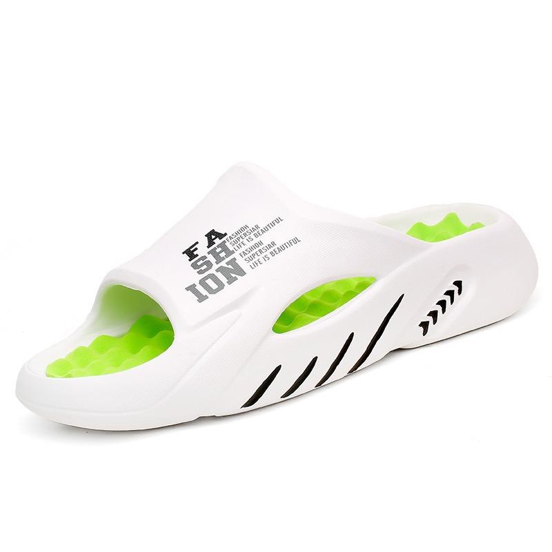 Summer Men's EVA Massage Slippers Indoor Outdoor Hiking Beach Casual Shoes Soft Bottom Comfortable Slippers Large