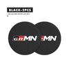For S0 2Pcs Leather Car Coaster Water Cup Slot Mat Anti-slip Pad GR Sport Camry Prius Auris Crown Yaris Corolla CHR Avalon JH0
